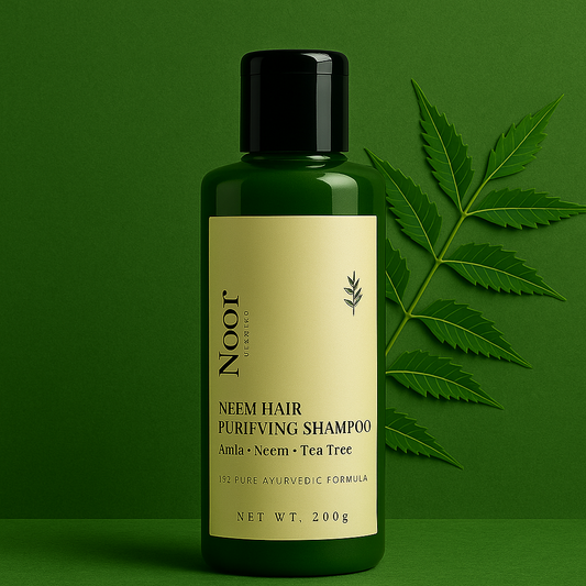 NEEM HAIR PURIFYING SHAMPOO Cleanse. Balance. Revive Handmade | Ayurvedic | Vegan | No Parabens | No Sulphates